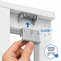 Stores en aluminium haute résistance de 25 mm pour l'ombrage intérieur des appartements, lames durables à ressort, stores de fenêtre