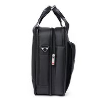 Sac d'ordinateur portable en nylon imperméable de grande capacité RAYLON, 15,6 pouces, 14 pouces, sac à main portable noir pour ordinateur portable