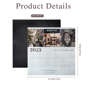 Logo personnalisé 2026 Calendrier magnétique <span class=keywords><strong>Aimant</strong></span> de réfrigérateur publicitaire magnétique <span class=keywords><strong>Petit</strong></span> calendrier magnétique - Product Image 3