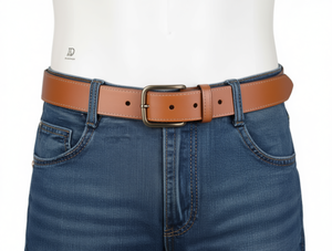 Cinturón de tela informal para mujer con hebilla de 4.0 cm y 110 cm de largo - Product Image 1