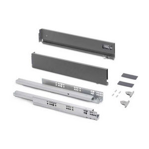 Rieles para Cajones Elegance 93X400 H.93 x D.400 mm, Par de Repuesto para Muebles de Cocina - Product Image 1