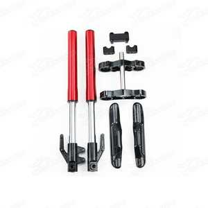 Kit de abrazadera triple de horquilla delantera para bicicletas eléctricas de 2 tiempos 47cc 49cc Mini Dirt Bike Minimoto <span class=keywords><strong>Motocross</strong></span> - Product Image 3