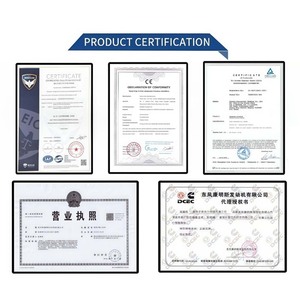 เครื่องยนต์เรือ DONGFENG 6BTA 5.9 ลิตร ระบายความร้อนด้วยน้ำ 6 สูบ พร้อมปั๊มแบริ่งและมอเตอร์ 160 (115 กิโลวัตต์) สำหรับใช้กับเรือ - Product Image 5