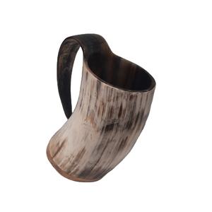 Chope Viking en corne de qualité classique faite à la main naturelle Style animal écologique pour les fêtes de Noël Artisanat - Product Image 1