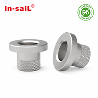 Accessoires de bornes de circuit imprimé (PCB) à fort courant en laiton sans plomb PowerTwo Bushing pour l'électronique automobile, les énergies renouvelables, les véhicules électriques, les systèmes de gestion de batterie (BMS)