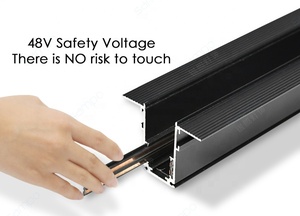 Mới Hiện Đại 24V 48V Treo Cáp Cob <span class=keywords><strong>Led</strong></span> Sling Dọc Pendent Ánh Sáng Cho Ánh Sáng Theo Dõi - Product Image 3