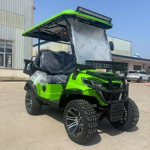 Voiturettes de golf électriques chinoises 2 6 places 4 places <span class=keywords><strong>prix</strong></span> bon marché <span class=keywords><strong>voiture</strong></span> Buggy à vendre chariot rue juridique chariot de golf à quatre roues - Product Image 4