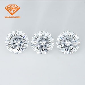 เพชรโมอิสซาไนต์คุณภาพสูง XINGYUE ความใสระดับ VVS น้ำหนัก 2 กะรัต ขนาด 8 มม. ทรงกลม สำหรับเครื่องประดับแฟชั่น - Product Image 4