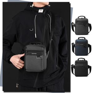 <span class=keywords><strong>ราคา</strong></span>ขายส่ง กระเป๋าคาดลำตัวแฟชั่นผู้ชาย กระเป๋าสะพายทรงเหลี่ยมวินเทจ กระเป๋าคลัทช์ขนาดเล็กพร้อมซิปปิด ผลิตจากไนลอนคุณภาพสูง - Product Image 1