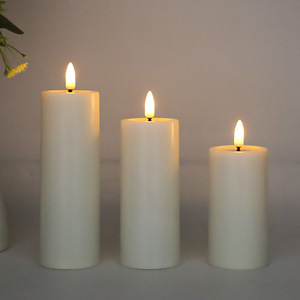 Giáng sinh bên Món quà trang trí nội thất <span class=keywords><strong>LED</strong></span> Nến điện tử đèn Câu Lạc Bộ khách sạn trang trí <span class=keywords><strong>LED</strong></span> mô phỏng nến - Product Image 2