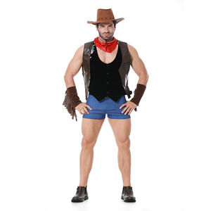 Halloween Underwear for Men <strong>Sexy</strong> Suit Cosplay Uniform <strong>Fireman</strong> Get Away <strong>Sexy</strong> Clown - Product Image 6