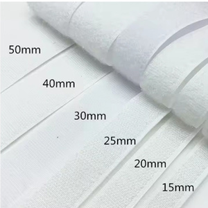 Vente en gros usine – Bande auto-agrippante noire 100 % nylon robuste à coudre, ruban auto-agrippant adhésif pour la couture - Product Image 3