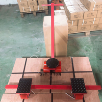 Patins de déplacement robustes pour machines, orientables et fixes à 3 points, 8 T, 16 T, 90 degrés