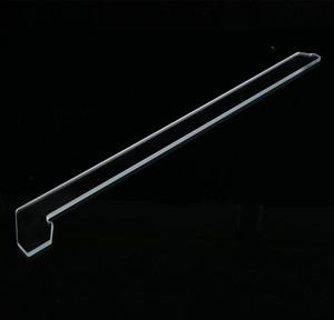 कस्टम अनियमित स्पष्ट लेजर कट टू साइज टेम्पर्ड ग्लास - Product Image 4