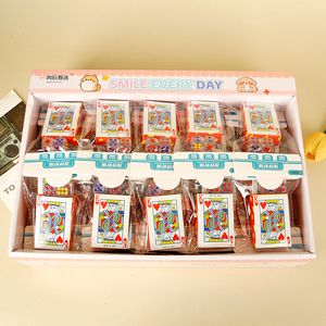 Cartes à jouer miniatures multicolores, jeu de poker portable de voyage, jeu de cartes éducatif pour enfants - Product Image 4