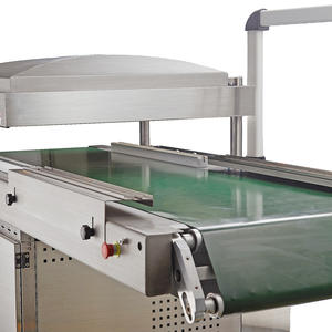 Máquina de envasado al vacío continuo con correa de cámara de trabajo neumática lineal Industrial de sellado de 600-1000mm con bomba de vacío de 200m3/h - Product Image 5