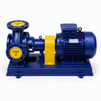 Pompe fluoroplastique FSB-D PVDF 1,1 kW à entraînement direct et couplage étroit pour transfert de petites séries en usine pilote d'acides et d'alcalis à l'échelle de laboratoire