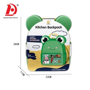 HUADA Mochila de Dulces 2 en 1, Juego de Imitación de Heladería, Juguetes de Cocina para Niños, Juego de Simulación con Postres de Juguete - Product Image 5