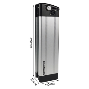 Batería Plegable para Bicicleta Eléctrica al por Mayor 24V 36V 48V Silver Fish Pack 18Ah 28Ah 3500mAh Celdas 18650 30A BMS con Cargador Base para E-Bike - Product Image 2