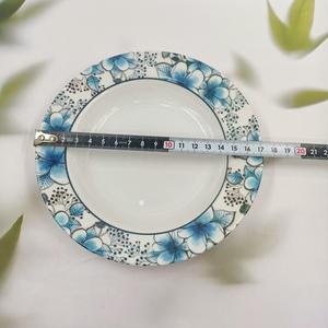 Plato de Plástico 9007 con Borde Imitación Porcelana, Engrosado e Irrompible para Platos Fríos y Frutas, Suministro de 2 Yuanes - Product Image 5