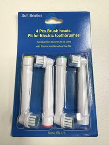 Paquete de 8 Recambios de Cepillos de Dientes con Cerdas Anguladas Compatibles con las Series <span class=keywords><strong>Pro</strong></span> y <span class=keywords><strong>Vitality</strong></span>, Cabezales de Repuesto Redondos Profesionales para Uso Diario - Product Image 2