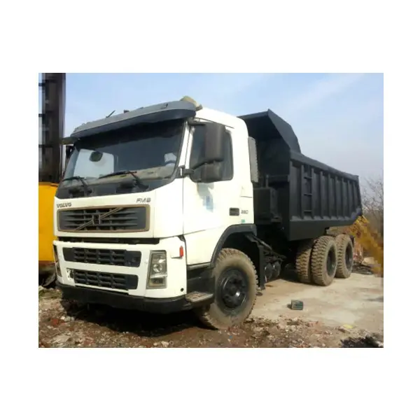 cheap used korea made used volvo dump truck for sale