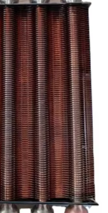 Intercambiador de Calor de cobre puro para vaporizador, piezas de repuesto de caldera de pared de 24kW - Product Image 4