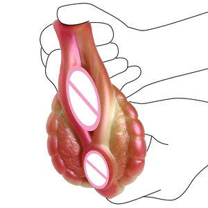 ของเล่นทางเพศ GEEBA แบบสองช่องทางสำหรับผู้ชาย รูปแบบช่องคลอดเสมือนจริง สำหรับผู้ใหญ่ 18+ ใช้งานได้ทุกฟังก์ชั่น ทำจากซิลิโคนนุ่ม สำหรับช่วยในการฝึกการสำเร็จความใคร่ - Product Image 4