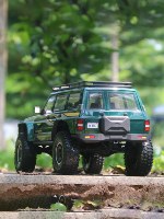 YIKONG YK4107PE Voiture RC 1/10 Brushless Patrol 4x4 Tout-Terrain avec Blocage Différentiel Électrique, Modèle Rock Crawler de Qualité Hobby, Jouet pour Adultes