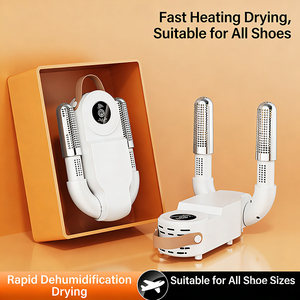 Secador <span class=keywords><strong>de</strong></span> Zapatos Eléctrico Inteligente, Automático y Portátil con Temporizador para Uso en Casa, Hotel y Dormitorio - Seca Rápidamente Zapatos Mojados en Cualquier Lugar - Product Image 5