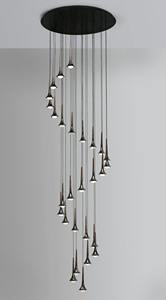 Современный минималистский светодиодный подвесной светильник Золотая кухня гостиная Потолочная люстра регулируемая высота небольшой размер декоративная спальня - Product Image 4