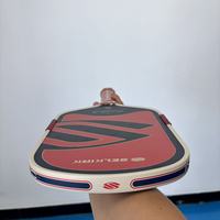 Raquette de pickleball Omni1776 édition limitée, longue, noyau en mousse de 16 mm, surface en fibre de carbone, intérieur en mousse BoomCore, incassable