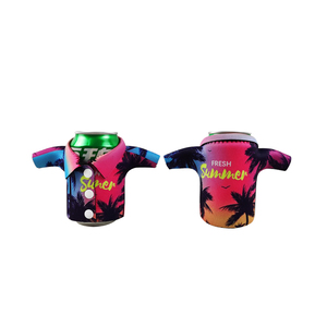 Tùy Chỉnh Thân Thiện Với Môi Dễ Thương Cách Điện Neoprene Áo Khoác Áo Hình Bia Có Thể Mát Chủ Cho T-Shirt Chai <span class=keywords><strong>Cooler</strong></span> Coozies Cho - Product Image 4