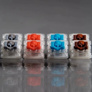 Interruptor de perfil bajo Gateron 2,0 rojo azul marrón 3 pines para el teclado mecánico ultradelgado definitivo air75 air60 K1 K3 K7 - Product Image 5