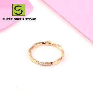 Supergs SGSR154 Vương Miện Đệm Kim Cương Thiết Lập Hàng Ngày Vàng GOL Tùy Chỉnh Ban Nhạc Thiết Kế Đặc Biệt Vài Vòng Cho Phụ Nữ - Product Image 2