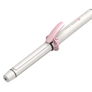 Lena Custom Flower Shaped Fast Heating Ionic Ceramic Coating Wave Hair Curler Electric Curling Wand Iron