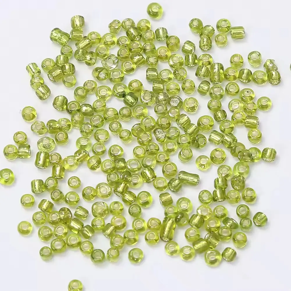 Perline di vetro di cristallo alla rinfusa all'ingrosso di perle di vetro di alta qualità per la creazione di gioielli