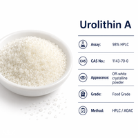 Extrait de graines en vrac LCHBIO Urolithin A 98% en poudre, Aliment Nouveau au Registre Alimentaire Européen, Qualité Alimentaire, ISO 22000, HACCP