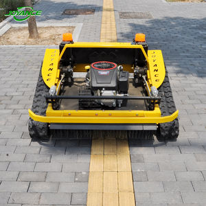 농업 전기 원격 제어 AI 로봇 잔디 깎는 기계에 대한 기쁨 잔디 절단기 크롤러 브러시 커터 눈 삽 - Product Image 2