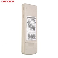 Télécommande universelle intelligente infrarouge sans fil avec fonction d'apprentissage/répétition/code fixe, affichage numérique LED, fonction minuterie, portée 8M pour climatiseur