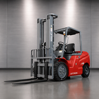 Forklift Counterbalance Listrik Liftron CPD30L 3000kg dengan Rangka Tahan Lama, Jarak Sumbu Roda yang Lebar, dan Kapasitas Angkut Besar