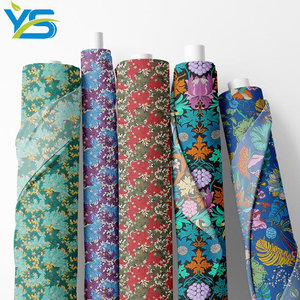 100% bông vải tự do Tana vải cỏ in kỹ thuật số London mô hình thấp moq cho Ăn mặc - Product Image 1