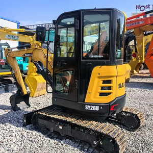 รถขุด Sany SY26U 2.6 ตัน สภาพเหมือนใหม่ มือสอง |   สีเดิม |   รถขุดไฮดรอลิกรุ่นปี 2023 - Product Image 1