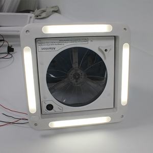 TYTXRV 14 ''DC 12 В 340 мм RV вентиляционное отверстие на крыше со светодиодной подсветкой ручное управление дымящаяся крышка караван вытяжной вентилятор - Product Image 3