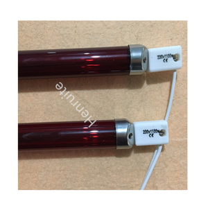 1100w quartzo infravermelho aquecimento elemento pintura calor lâmpada infravermelha cura lâmpadas infravermelhas para a pintura do carro - Product Image 1