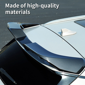 Kit de Carrocería de 4 Piezas para BYD Seal <span class=keywords><strong>U</strong></span> JIXIANHUI, Parachoques ABS de Fibra de Carbono Negra Autoadhesiva, Mejora para SUV - Product Image 4