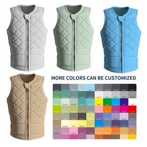 2025 nouveau Design néoprène <span class=keywords><strong>Impact</strong></span> veste pour hommes et femmes personnalisé EPE mousse Jet Boat adulte Ski <span class=keywords><strong>Wakeboard</strong></span> surf Comp <span class=keywords><strong>gilet</strong></span> <span class=keywords><strong>gilet</strong></span> de sauvetage - Product Image 3