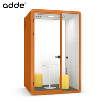 Cabine insonorisée moderne pour séminaire, espace de lecture insonorisé, pod de bureau, salle de réunion insonorisée pour tutorat en ligne