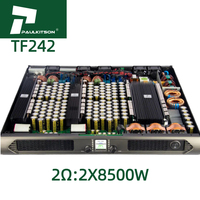 Amplificateur Paulkitson TF242 Amplificateur de puissance audio professionnel de classe D Système audio haute fidélité 2X4200w Équipement audio Amplificateurs