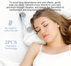 Loa không dây gối chức năng âm thanh hỗ trợ giấc ngủ 44g Trọng lượng nhẹ xương dẫn Loa - Product Image 6